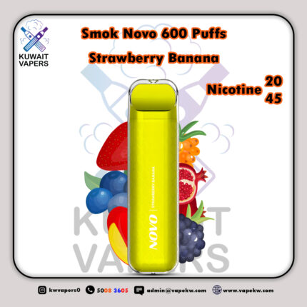 Smok Novo Strawberry Banana 600 Puffs