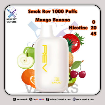 Smok Rev Mango Banana 1000 Puffs