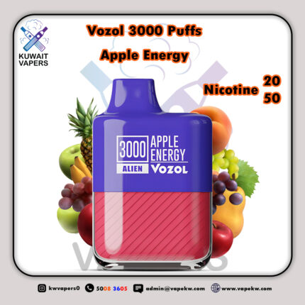 Vozol Apple Energy 3000 Puffs