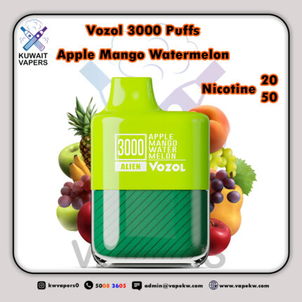 Vozol Apple Mango Watermelon 3000 Puffs