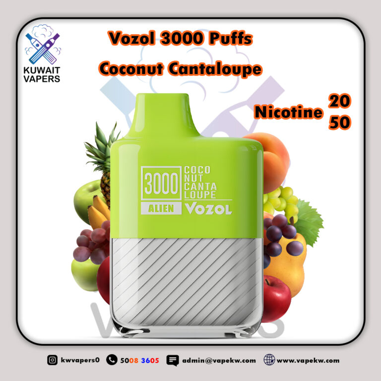 Vozol Coconut Cantaloupe 3000 Puffs