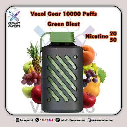 Vozol Gear Green Blast 10000 Puffs