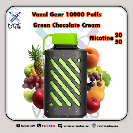 Vozol Gear Green Chocolate Cream 10000 Puffs