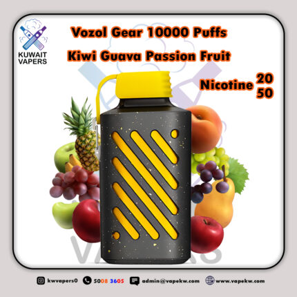 Vozol Gear Kiwi Guava Passion Fruit 10000 Puffs