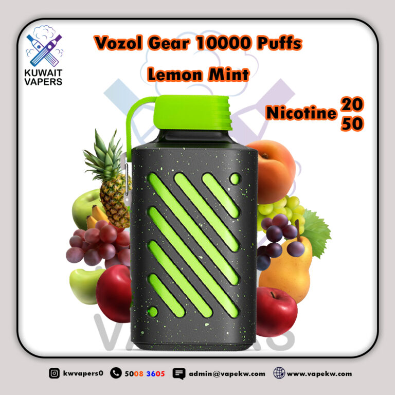 Vozol Gear Lemon Mint 10000 Puffs