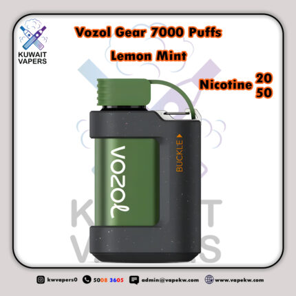 Vozol Gear Lemon Mint 7000 Puffs