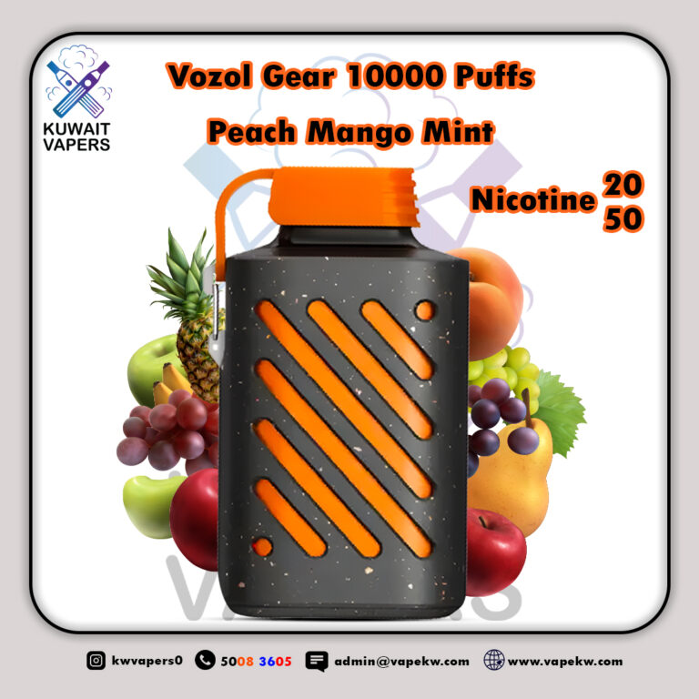 Vozol Gear Peach Mango Mint 10000 Puffs