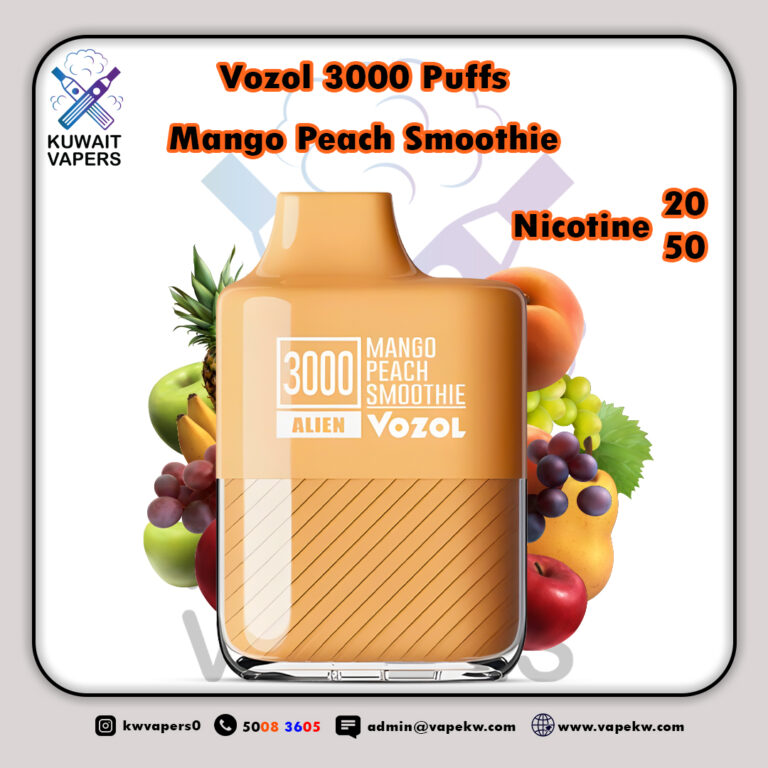 Vozol Mango Peach Smoothie 3000 Puffs