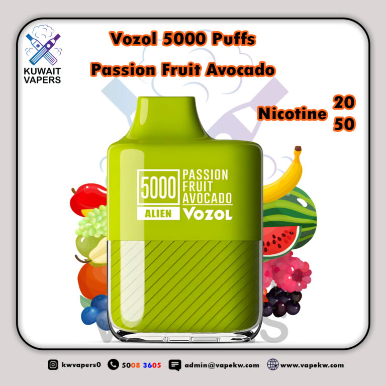 Vozol Passion Fruit Avocado 5000 Puffs