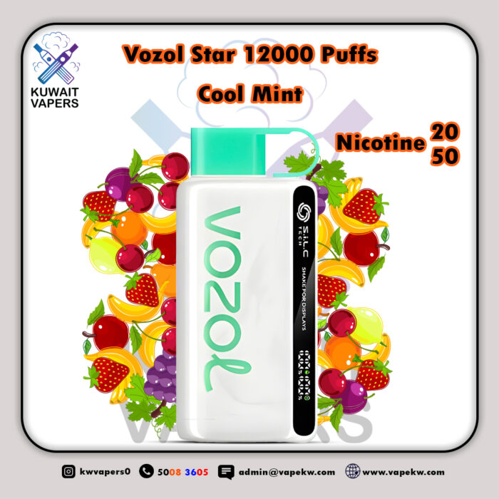 Vozol Star Cool Mint 12000 Puffs