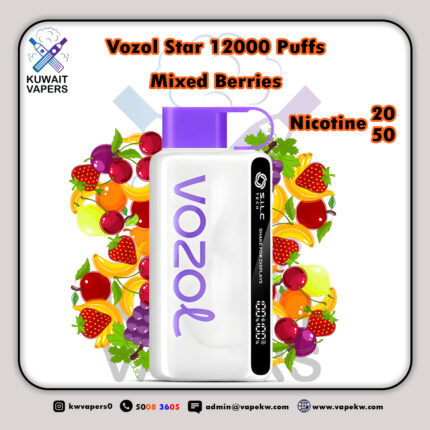 Vozol Star Mixed Berries 12000 Puffs