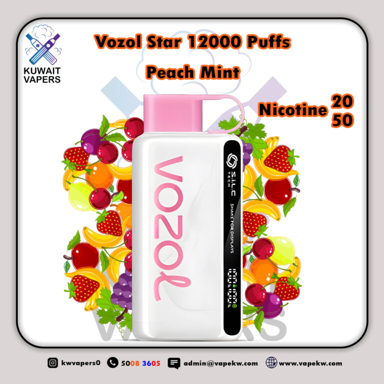 Vozol Star Peach Mint 12000 Puffs