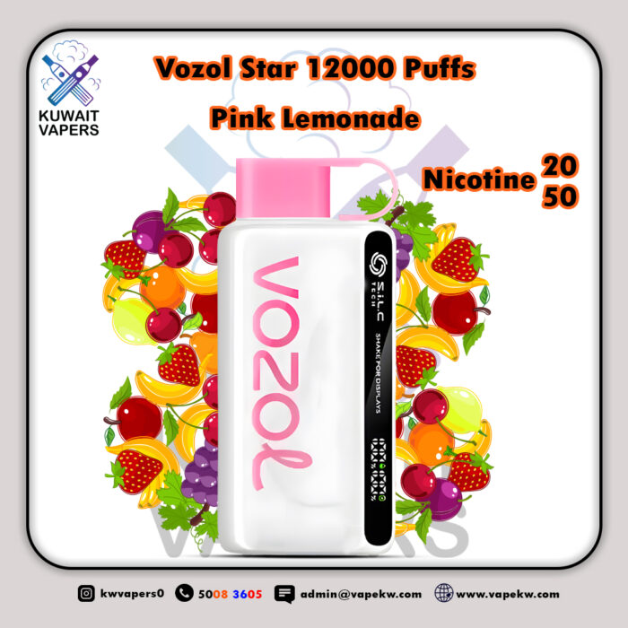 Vozol Star Pink Lemonade 12000 Puffs