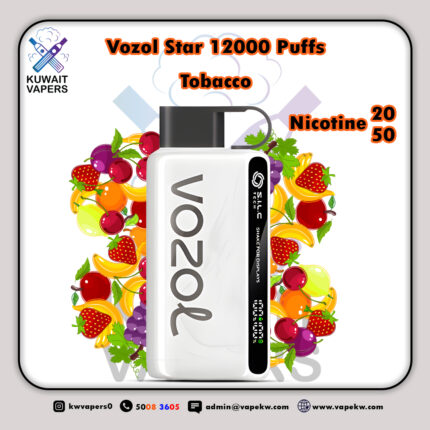 Vozol Star Tobacco 12000 Puffs