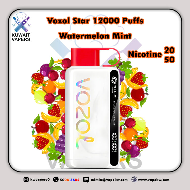 Vozol Star Watermelon Mint 12000 Puffs