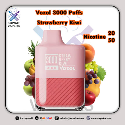 Vozol Strawberry Kiwi 3000 Puffs