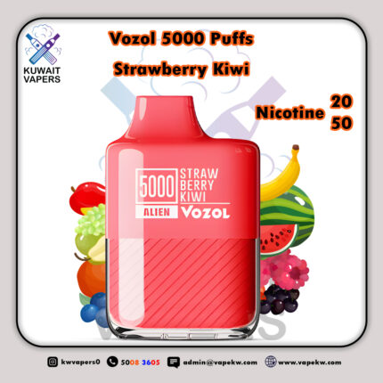 Vozol Strawberry Kiwi 5000 Puffs