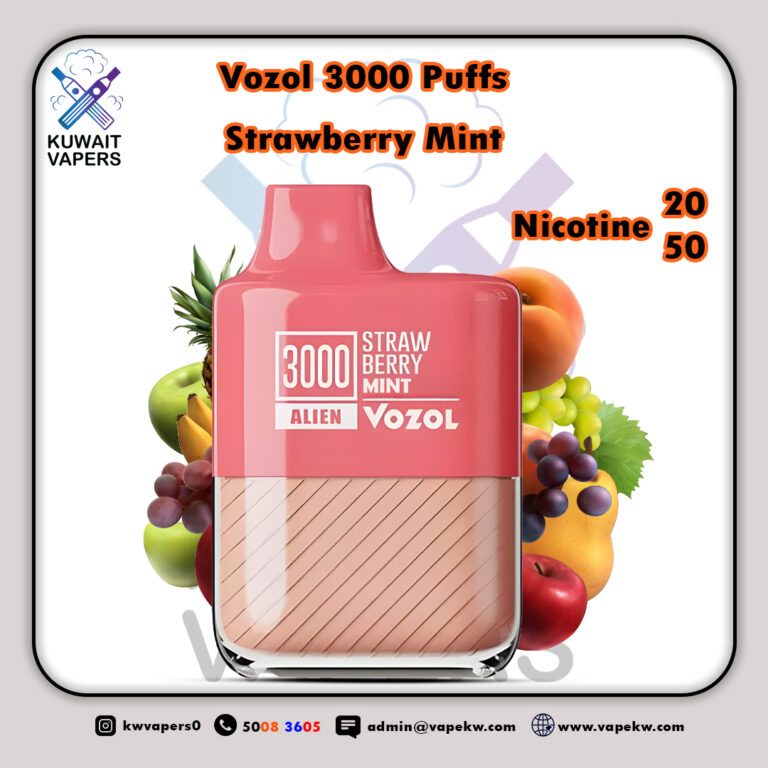 Vozol Strawberry Mint 3000 Puffs