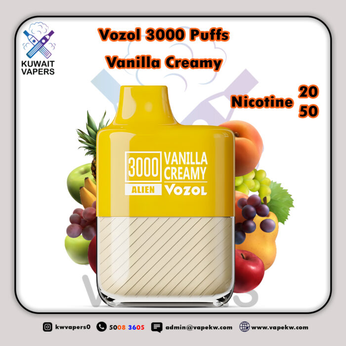 Vozol Vanilla Creamy 3000 Puffs