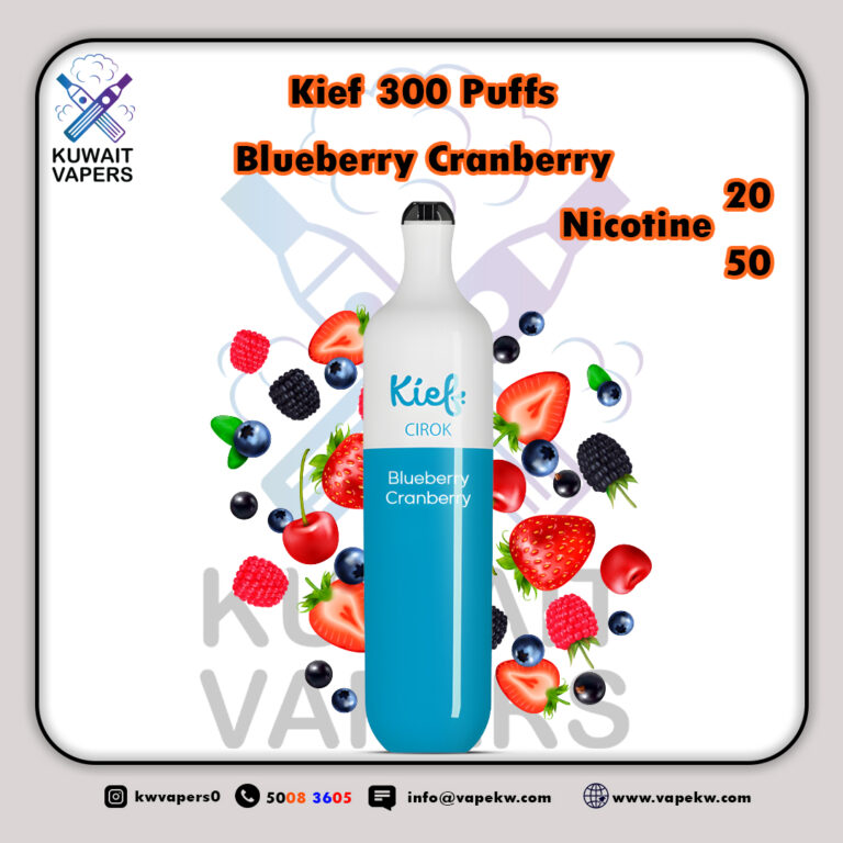 Kief Blueberry Cranberry 3000 Puffs