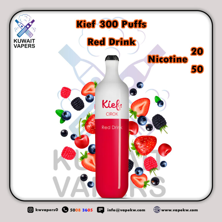 Kief Red Drink 3000 Puffs