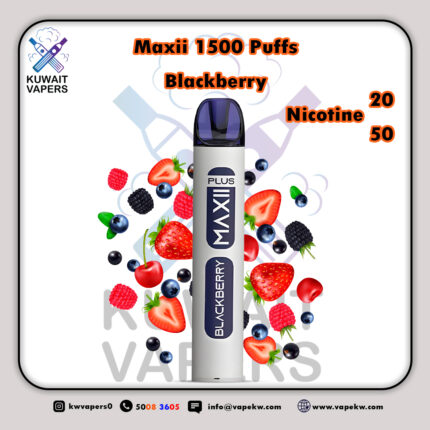 Maxii Blackberry 1500 Puffs