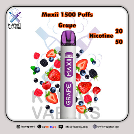 Maxii Grape 1500 Puffs