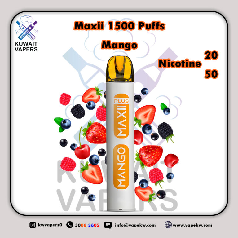 Maxii Mango 1500 Puffs