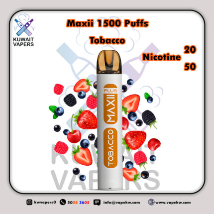 Maxii Tobacco 1500 Puffs