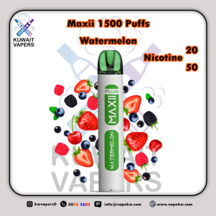 Maxii Watermelon 1500 Puffs