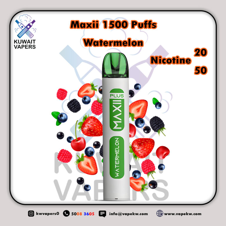 Maxii Watermelon 1500 Puffs