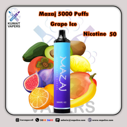 Mazaj Grape Ice 5000 Puffs