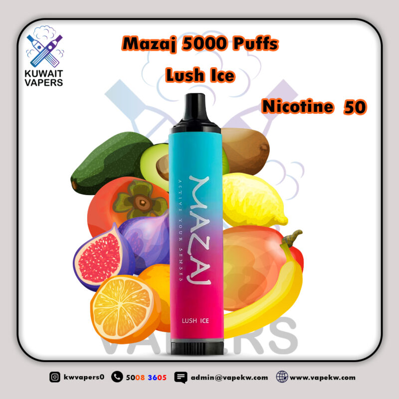 Mazaj Lush Ice 5000 Puffs