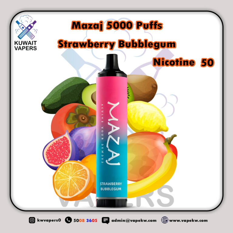 Mazaj Strawberry Bubblegum 5000 Puffs