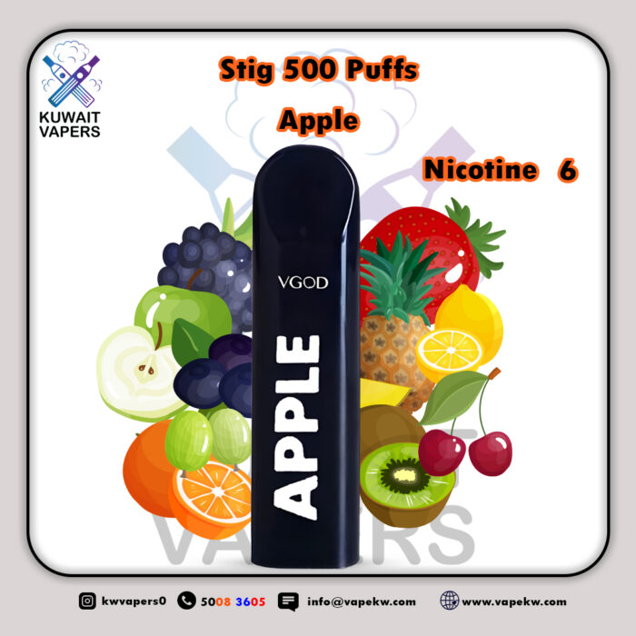 Stig Apple 500 Puffs