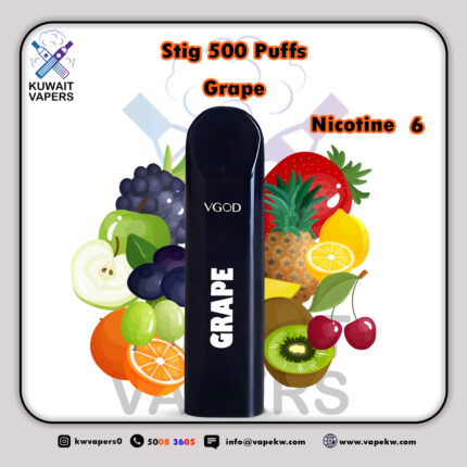 Stig Grape 500 Puffs