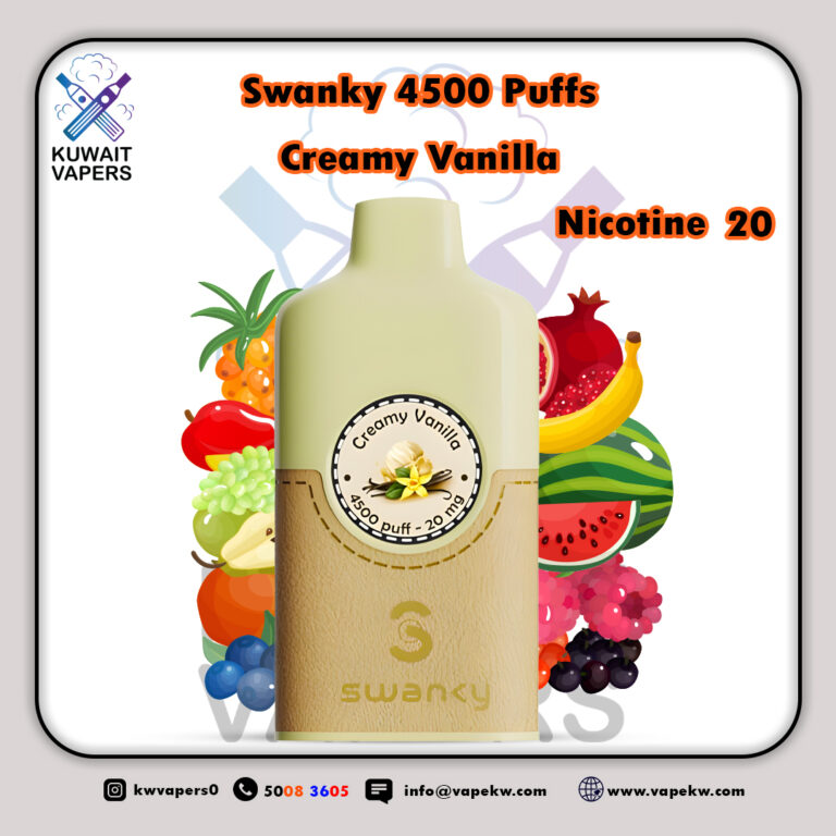 Swanky Creamy Vanilla 4500 Puffs