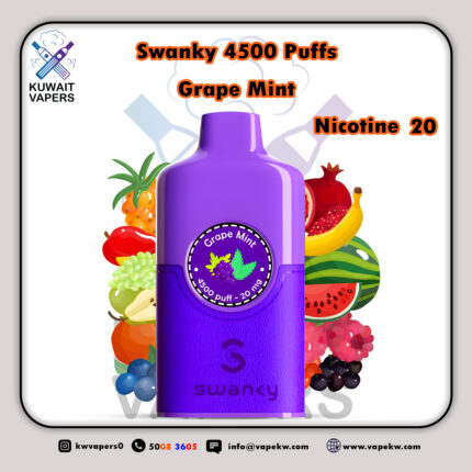 Swanky Grape Mint 4500 Puffs