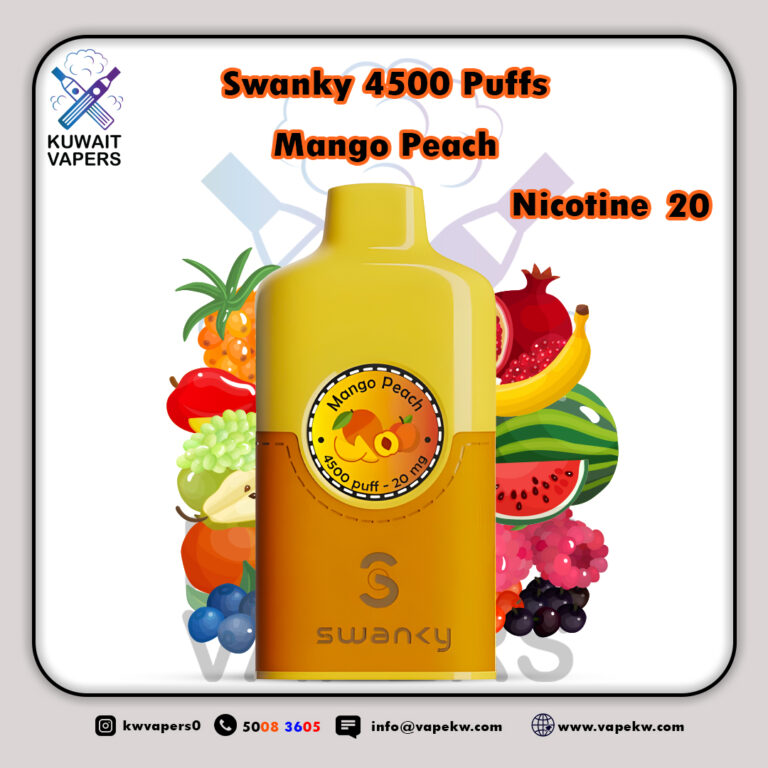 Swanky Mango Peach 4500 Puffs