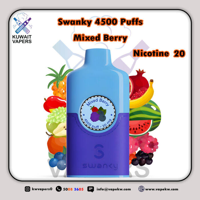 Swanky Mixed Berry 4500 Puffs