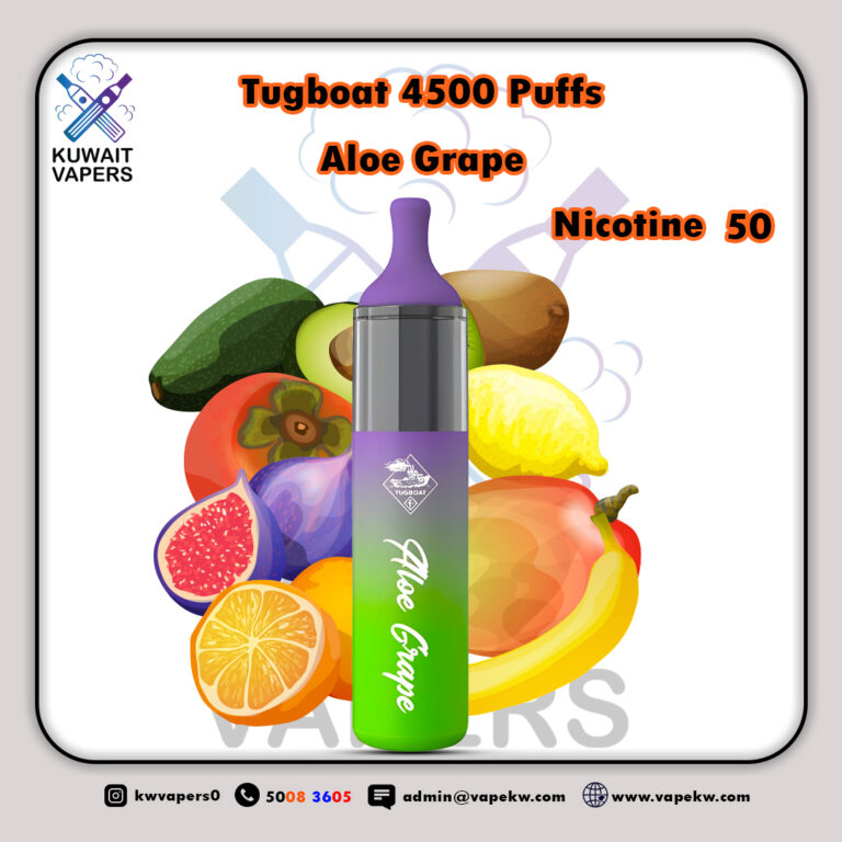 Tugboat Aloe Grape 4500 Puffs