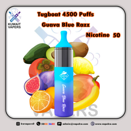 Tugboat Guava Blue Razz 4500 Puffs