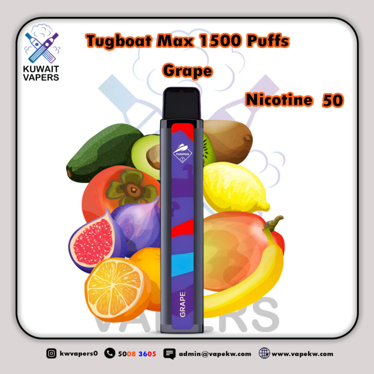 Tugboat Max Grape 1500 Puffs