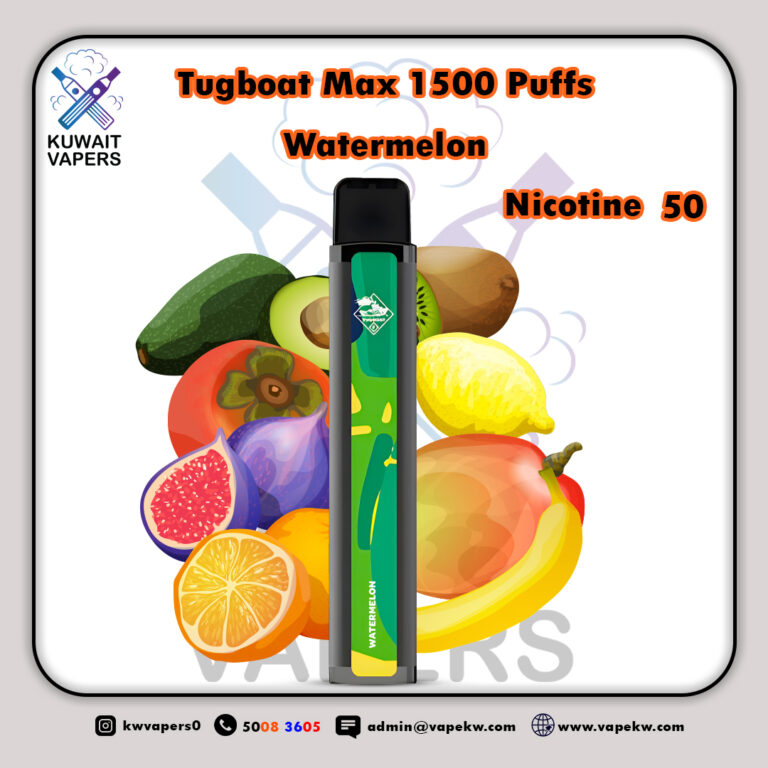 Tugboat Max Watermelon 1500 Puffs