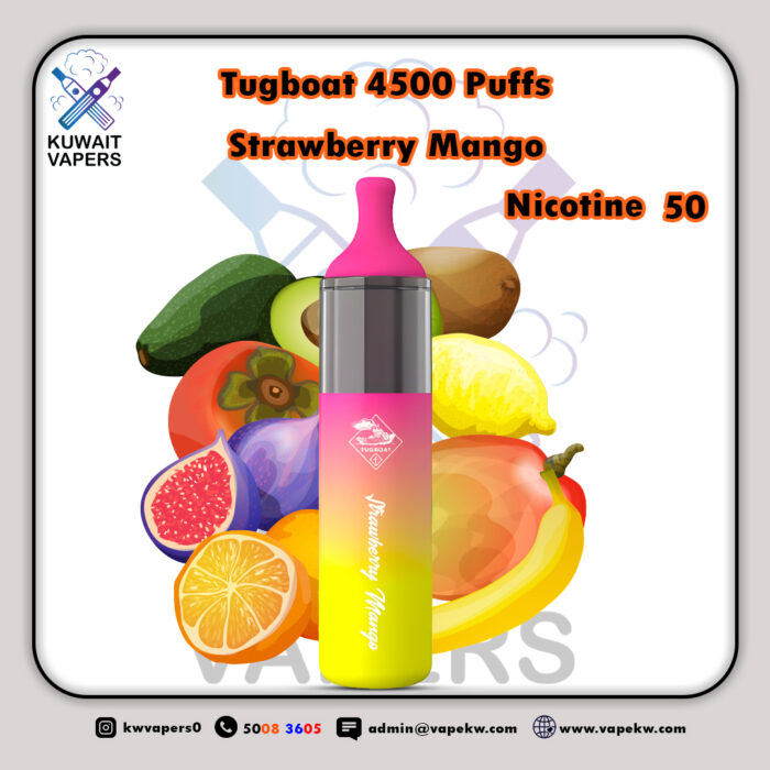 Tugboat Strawberry Mango 4500 Puffs