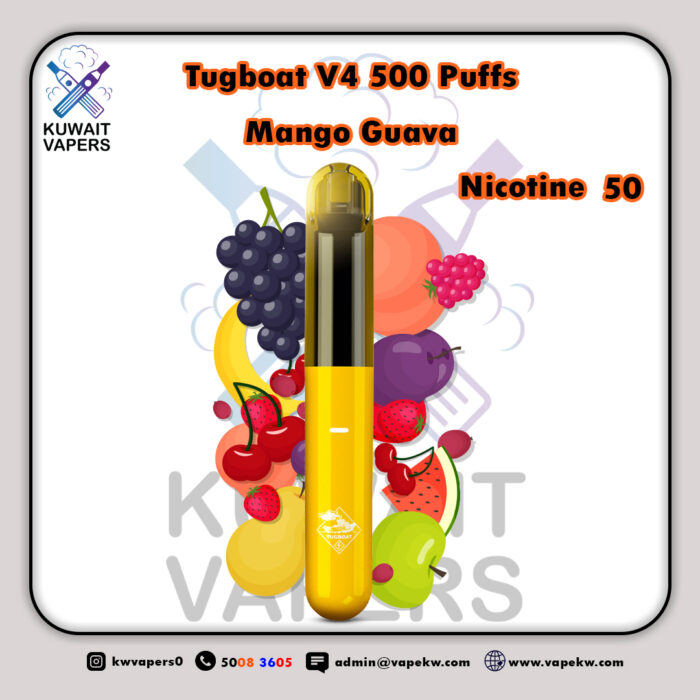 Tugboat V4 Mango Guava 500 Puffs