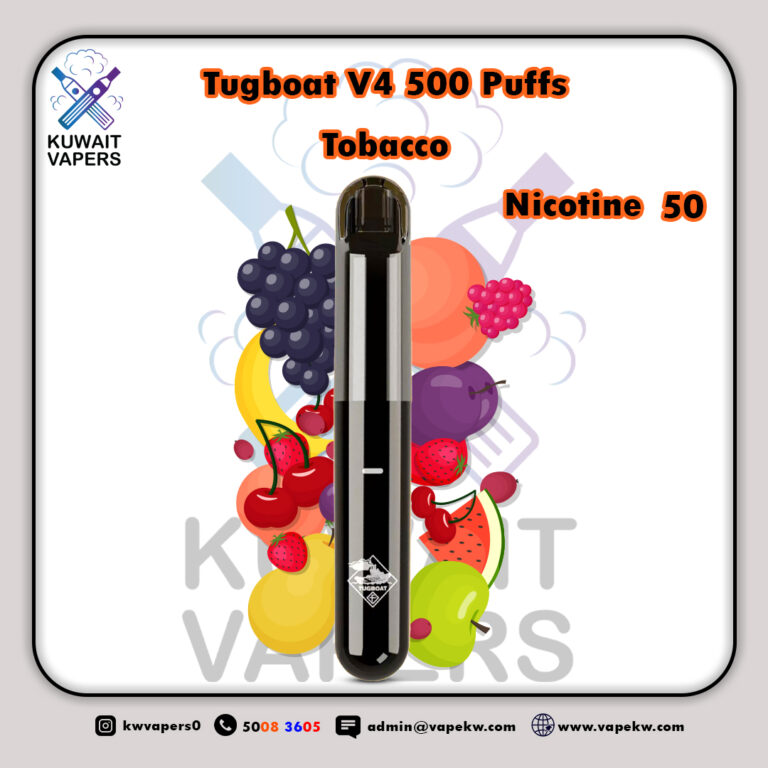 Tugboat V4 Tobacco 500 Puffs