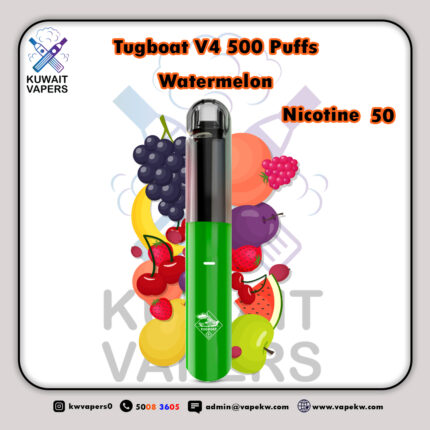 Tugboat V4 Watermelon 500 Puffs