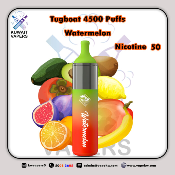 Tugboat Watermelon 4500 Puffs