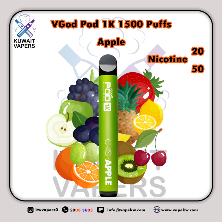 VGod Pod 1K Apple 1500 Puffs